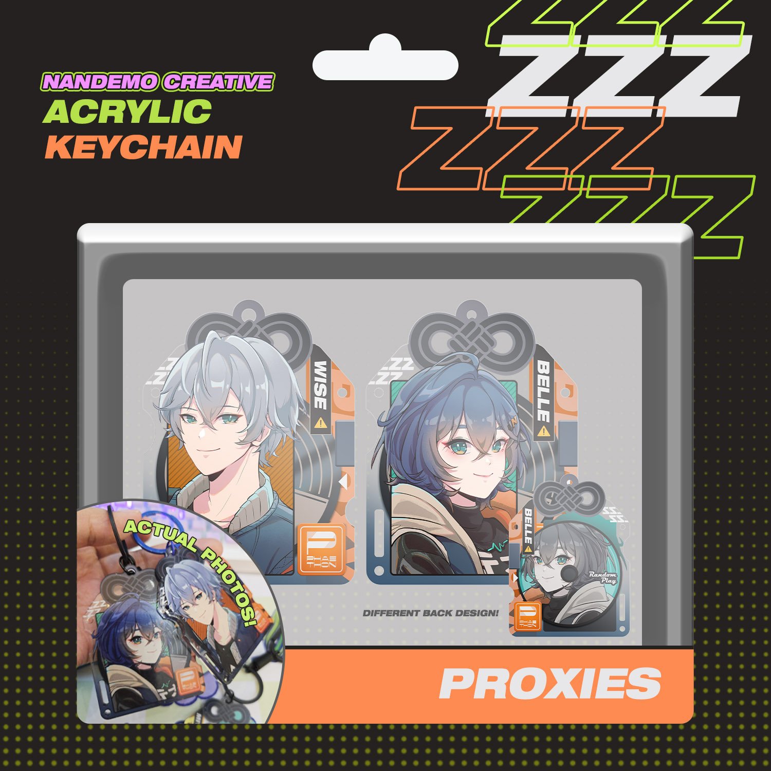 ZZZ Zenless Zone Zero - Acrylic Keychain | Nandemo Creative